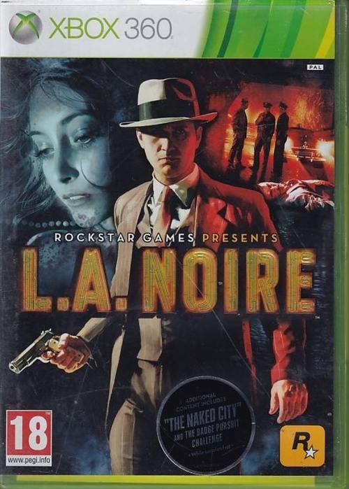 LA Noire - XBOX 360 (B Grade) (Used) (Eng)